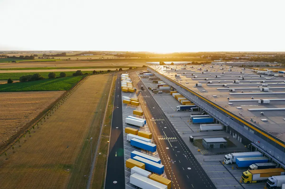 Logistikpark für die Getränkeindustrie