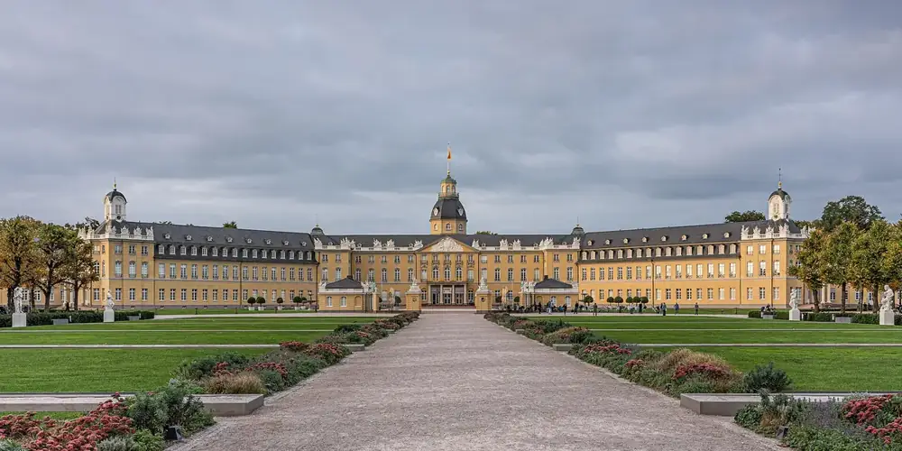 Skyline von Karlsruhe