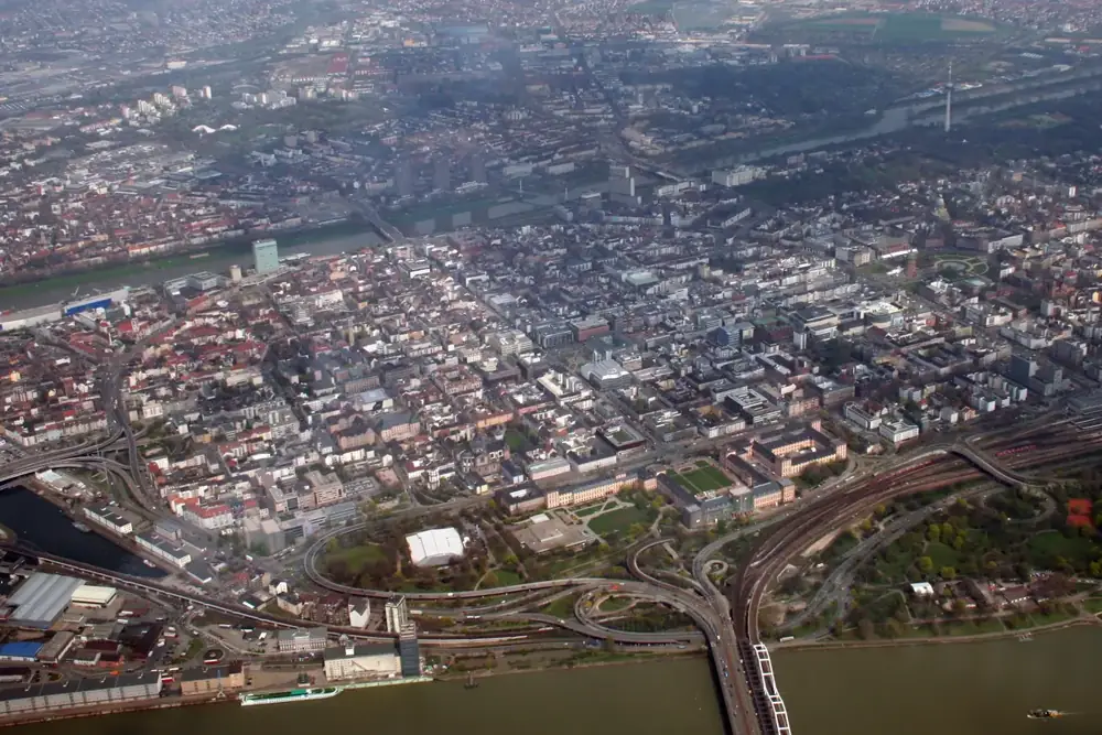 Skyline von Mannheim