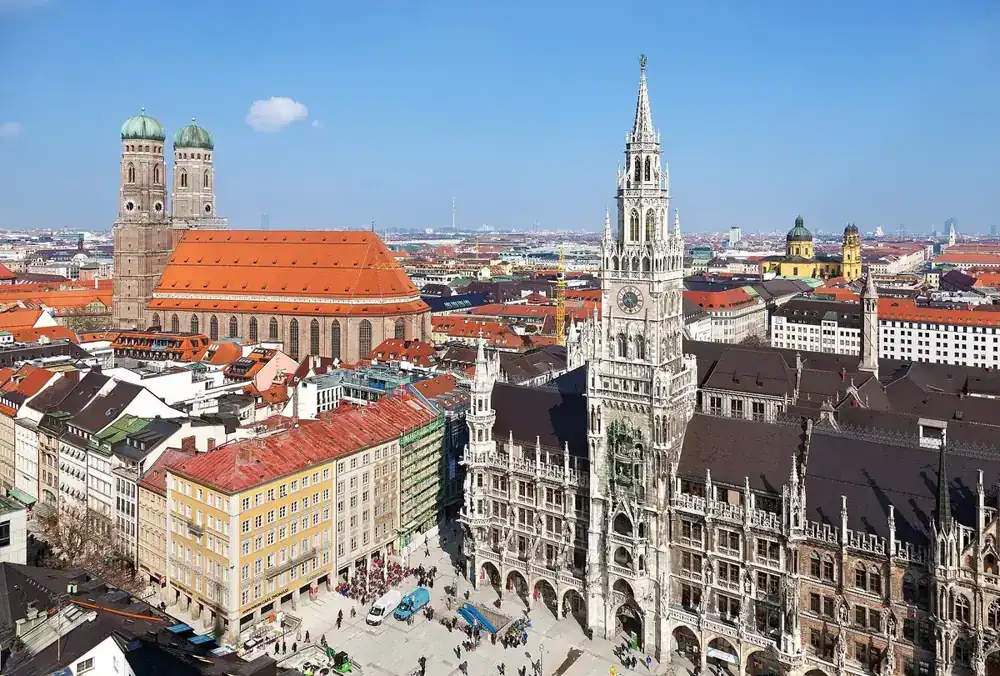 Skyline von M&uuml;nchen
